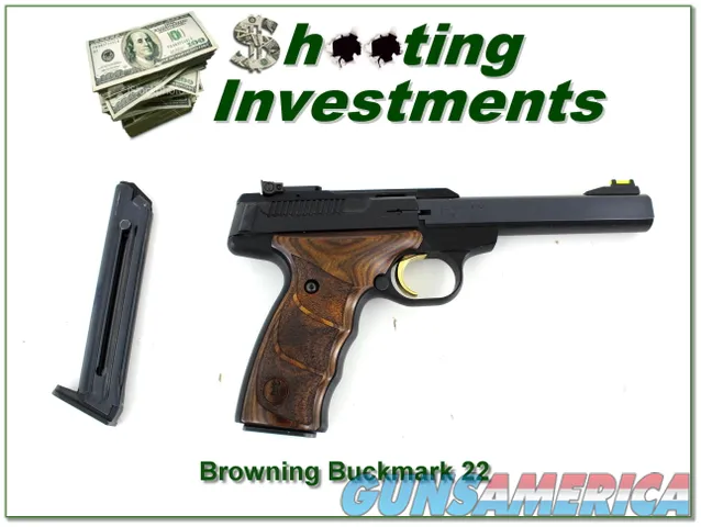 Browning Buckmark 5.5in 22LR like new with 2 magazines