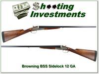 Browning BSS Sidelock 12 Ga as new!