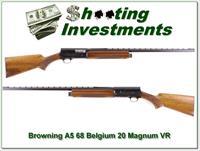Browning A5 68 Belgium 20 Ga Magnum VR Img-1