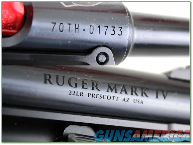  Ruger Mark IV 22LR 70th Anniversary Edition NIB!