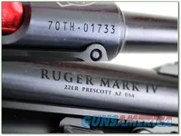  Ruger Mark IV 22LR 70th Anniversary Edition NIB!