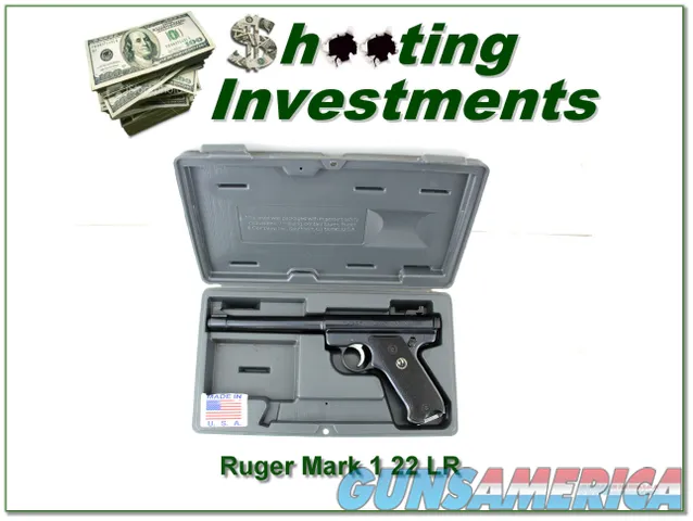 Ruger Mark 1 target 7in 22LR made in 1951 Exc Cond Img-1
