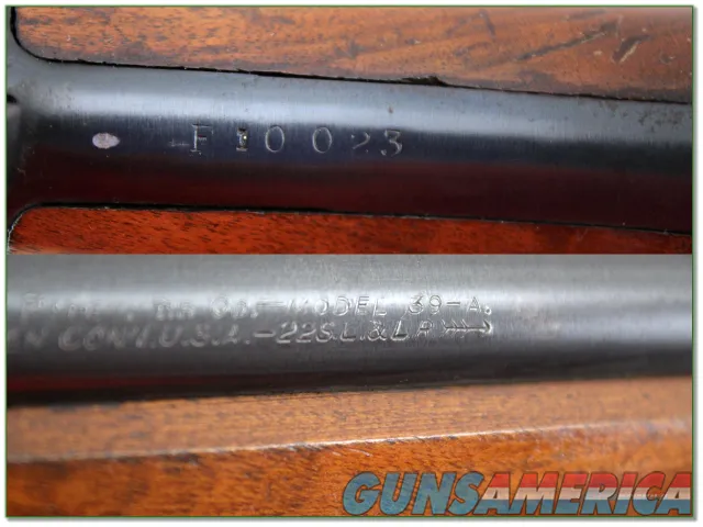 Marlin 39A 22 rimfire made in 1949 Img-2