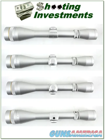 Leupold VX-2 4-12 X 40mm SILVER with AO Exc Cond