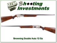Browning Double Auto First Year 55 Belgium 12 Ga Img-1