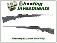 Weatherby Mark V Accumark 7mm Wthy Mag
