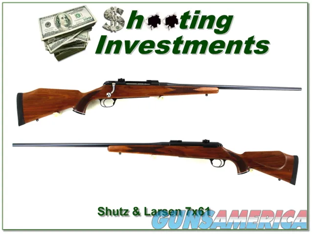 Shutz & Larsen Model 60 in 7x61 Sharpe & Hart /w dies, brass and ammo