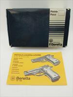 Beretta 84B Nickel .380 ACP WBox Img-3