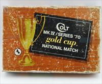 Colt MK IV Gold Cup National Match Box Img-1