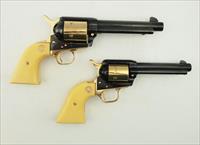 Colt SAA Alamo 2 Gun Set WCase .45 LC - .22 LR Never Fired Img-1