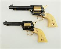 Colt SAA Alamo 2 Gun Set WCase .45 LC - .22 LR Never Fired Img-2