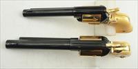 Colt SAA Alamo 2 Gun Set WCase .45 LC - .22 LR Never Fired Img-5