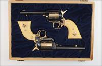 Colt SAA Alamo 2 Gun Set WCase .45 LC - .22 LR Never Fired Img-6