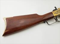 Uberti 66 Yellowboy Flatside Short Rifle 150th Anniversary .45 LC ANIB Img-3