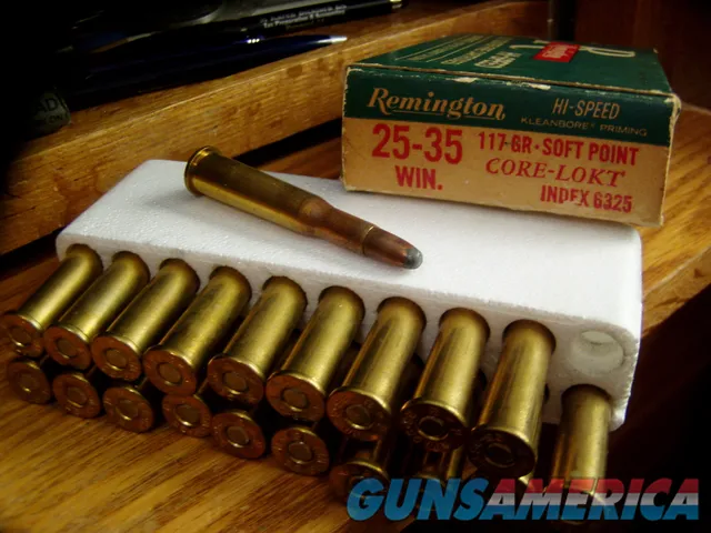 REMINGTON 25-35 WINCHESTER 117 GR SOFT POINT CORE-LOKT 20 RD AMMO