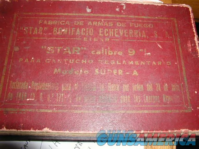 STAR MODELO A Super 9 MM BOX