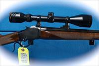 Browning Model 1885 High Wall Single Shot Rifle .223 Rem Cal W/ Scope Used Img-3