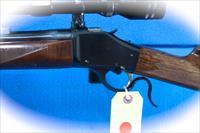 Browning Model 1885 High Wall Single Shot Rifle .223 Rem Cal W/ Scope Used Img-12