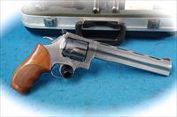Dan Wesson Model 744 SS .44 Mag Revolver w/Xtra BbLs Used Img-1