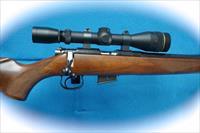 CZ 452 American Bolt Action .22 Magnum Rifle w/Leupold Scope Used Img-3