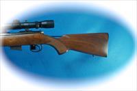 CZ 452 American Bolt Action .22 Magnum Rifle w/Leupold Scope Used Img-11
