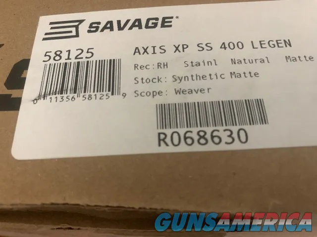 Savage Axis XP 011356581235 Img-6