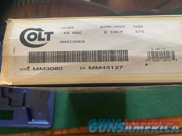 Colt Anaconda 44 Magnum 8 Barrel  Img-5