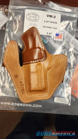 Milt Sparks Versa Max 2 for Wilson Combat 3.25" SFX9R Tan RH