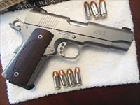 Ed Brown ECO Compact Stainless w/ Trijicon Night Sights - 4.25" .45 ACP – As New in Box