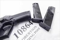 Sig 9mm P-226 All German 16 Shot 1989 West TN Civilian Very Good + 2 Magazines Herndon VA Sig Case 3 Dot No Longer Luminous Sights