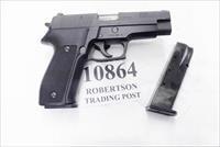 Sig 9mm P-226 All German 16 Shot 1989 West TN Civilian Very Good + 2 Magazines Herndon VA Sig Case 3 Dot No Longer Luminous Sights