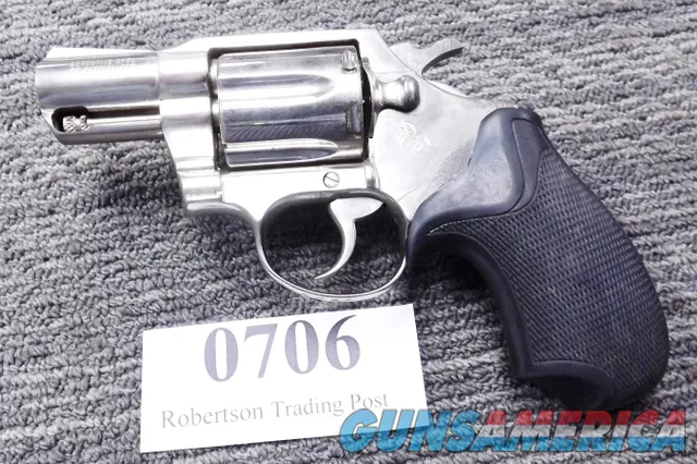 Colt .38 Detective Special 2 Snub Nickel 1977 3rd Gen Revolver Exc Pachmay
