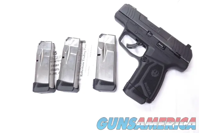 Ruger 9mm Extended Magazine for Max 9 Pistols 12 Shot Stainless 90715 Img-2