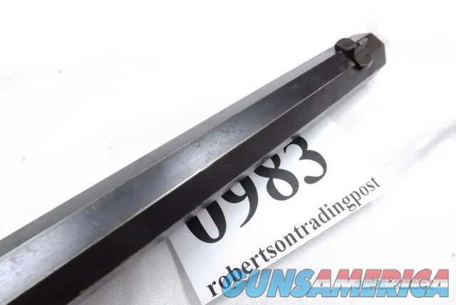 Frank Wesson .38 Rimfire Two Trigger Single Shot Rifle 24 inch Octagonal type 2 Antique