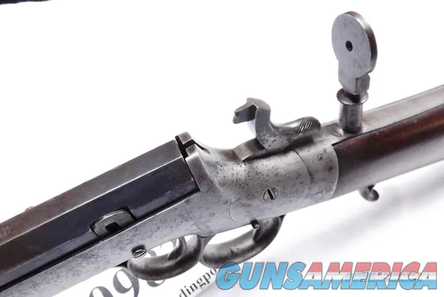 Frank Wesson .38 Rimfire Two Trigger Single Shot Rifle 24 inch Octagonal type 2 Antique