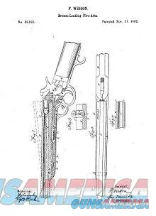 Frank Wesson .38 Rimfire Two Trigger Single Shot Rifle 24 inch Octagonal type 2 Antique