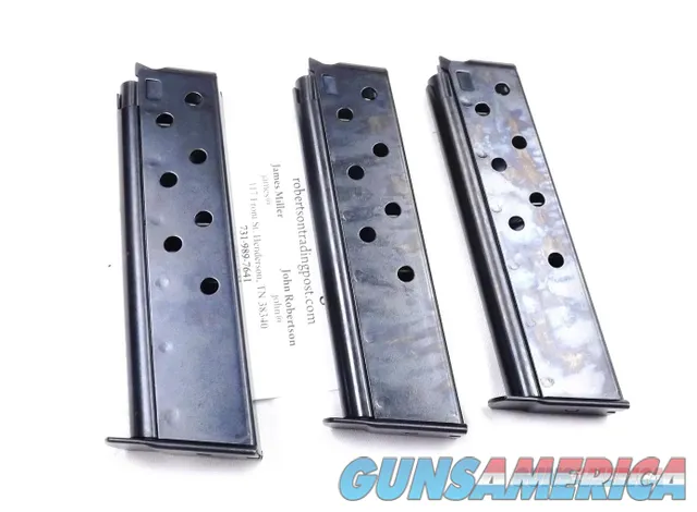 3 Correct 8 shot 9mm magazines for Smith & Wesson 39 39-1 439 639 $26 ea Free Ship