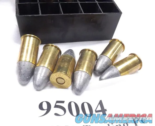 Ammo: Broken Box 14 rounds .455 Webley 455 Eley Hornady 265 gr Round Nose Lead Ammunition for British Mark II Revolvers 