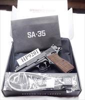 Springfield SA35 9mm Browning 1935 Hi-Power HP9201 Matte Blue 16 Shot NIB 1 Magazine Steel US Made