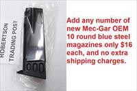 Springfield SA35 9mm Browning 1935 Hi-Power HP9201 Matte Blue 16 Shot NIB 1 Magazine Steel US Made