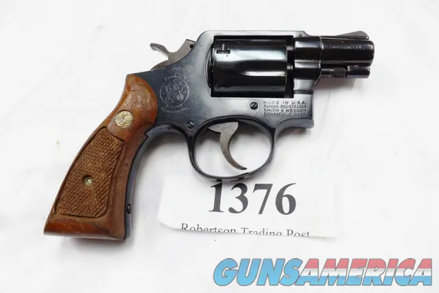 Smith & Wesson .38 Spl Model 10-5 2 Blue Square 1975 Bangor Punta Pinned 
