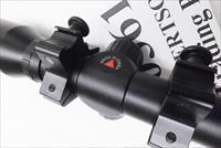 Field & Stream 4x32 Rimfire Air Rifle Shotgun Scope New with Lens Covers, 1 inch tube with 5/8 Grooved Receiver .22 Rings HEH00361 variant of HEH01215 Buy 3 Ships Free