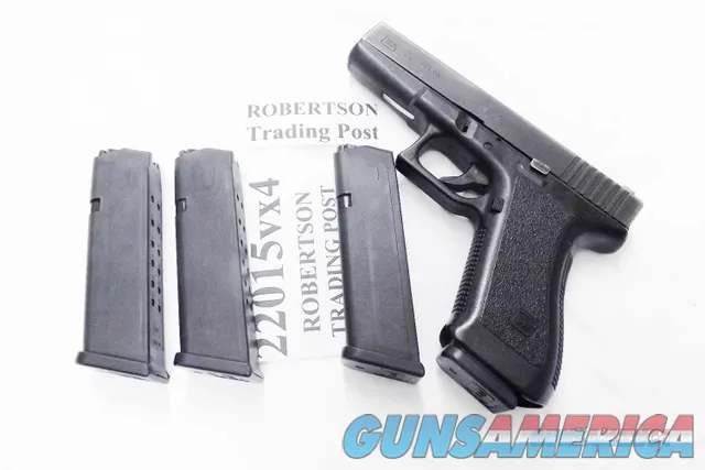 3 Glock 22 Factory Gen 4 & 5 15 shot magazines .40 S&W .357 Sig caliber rounds MF22015 fits models 22 23 27 31 32 33 4th Generation $3 ship but 3 Clips ships free 