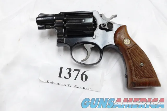 Smith & Wesson .38 Spl Model 10-5 2 Blue Square 1975 Bangor Punta Pinned 