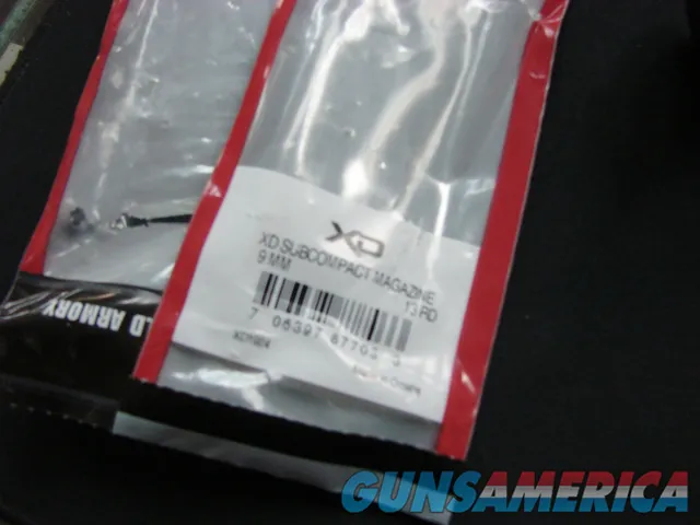 Springfield Armory Factory Magazines for XD XD9 Subcompact 13 Round XD1924 NO XDM Img-9