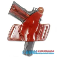 Triple K Leather Holster Secret Agent 420-10 Colt 1911 Government Hi Power Star B Taurus PT92 99 58 Kahr Hammer Down Carry Thumb Break Right Hand Brown Walnut Oil CZ75 Hammer Back 3 ship Free!