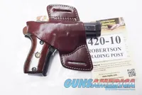 Triple K Leather Holster Secret Agent 420-10 Colt 1911 Government Hi Power Star B Taurus PT92 99 58 Kahr Hammer Down Carry Thumb Break Right Hand Brown Walnut Oil CZ75 Hammer Back 3 ship Free!