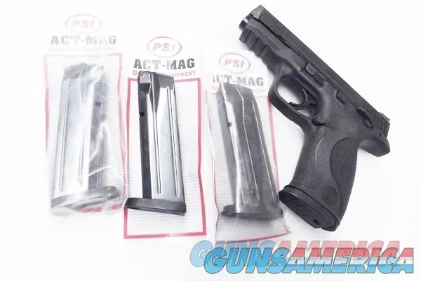 Smith & Wesson 9mm M&P 9 Act-Mag 17 round Magazines New Blue Steel Italian MP17PFB High Capacity Buy 3 Ships Free! 