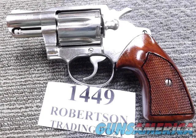 Colt .38 Detective Special 2” Nickel 1972 C&R CA OK Revolver Excellent Condition