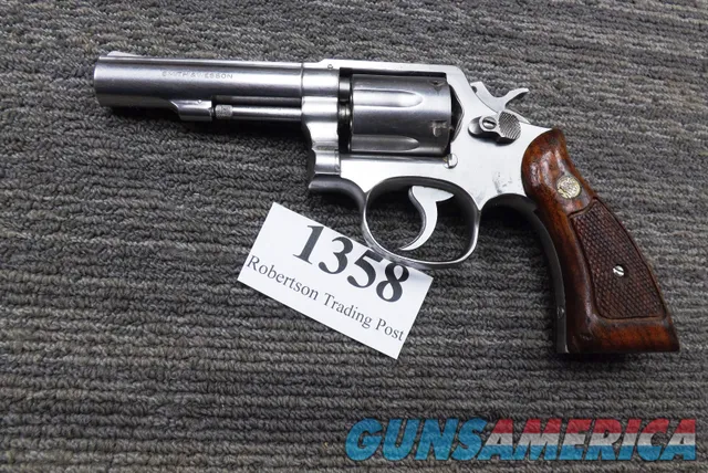 S&W .38 +P Model 64-3 Stainless 4” Pinned Heavy 1979 Smith & Wesson Revolver